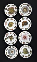 Piero Fornasetti CONCHIGLIE Plates, Set of 8 - Sold for $4,687 on 05-06-2017 (Lot 93).jpg